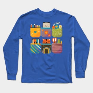 Cute Pockets Long Sleeve T-Shirt